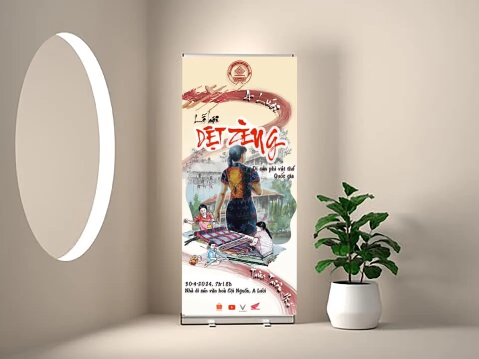 Z&egrave;ng Weaving Festival banner