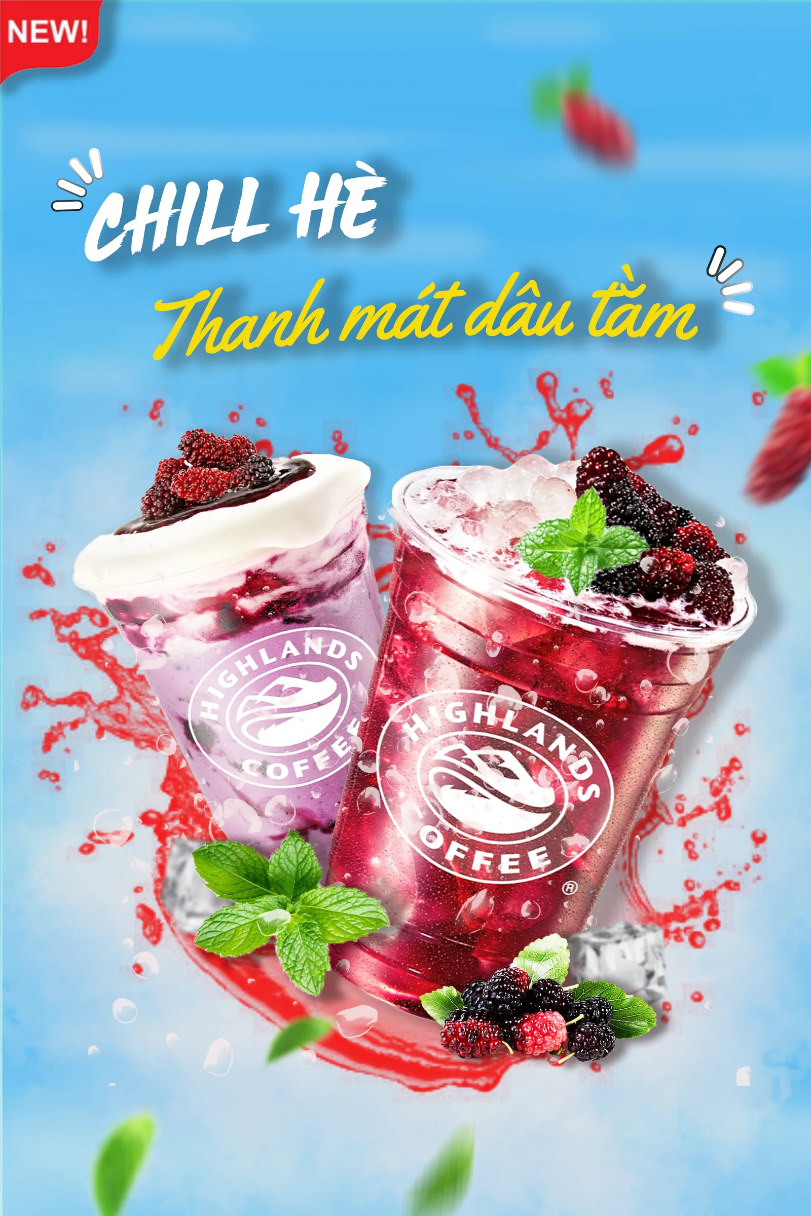 Highlands Coffee commercial poster